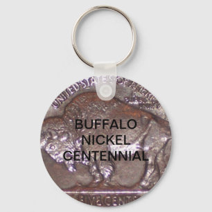 LLAVERO CENTENAL DE BUFFALO NICKEL