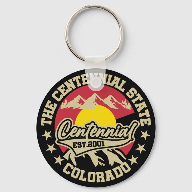 Llavero Centenario, Colorado (Anverso)