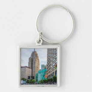 Llavero Centro de Detroit