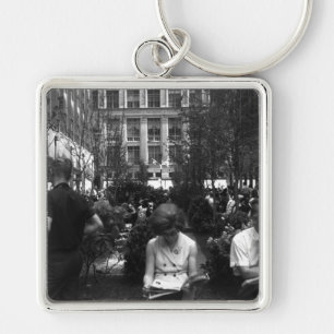 Llavero Centro de Rockefeller de Vintage USA New York