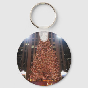 Llavero Centro de Rockefeller del árbol de navidad