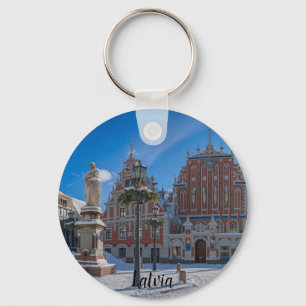 Llavero Centro histórico de Riga, Letonia