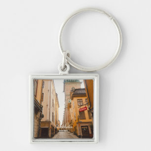 Llavero Centro histórico, Estocolmo, Suecia Recuerdo