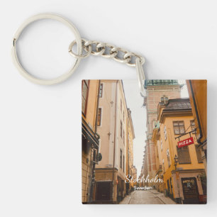 Llavero Centro histórico, Estocolmo, Suecia Recuerdo