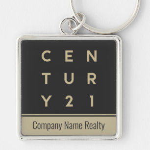 Llavero Century 21 Key Chain Square