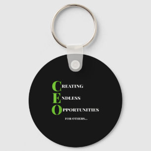 Llavero Ceo T Shirt Creando Oportunidad Jefe de Éxito Moti