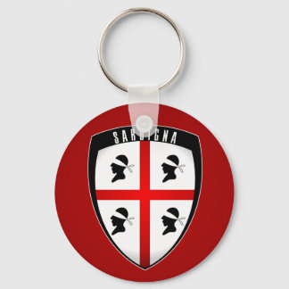 Llavero Cerdeña, Escudo Escudo (rojo)