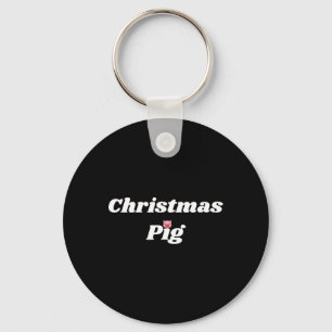 Llavero Cerdo de Navidad - Regalos de Cerdo y Cerdito para