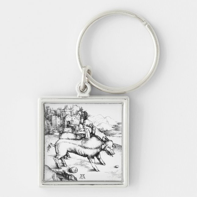 Llavero Cerdo monstruoso (Frente)