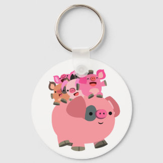 Llavero Cerdo Personalizado con lechones