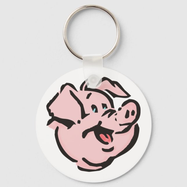 Llavero Cerdo Schwein Sau (Anverso)
