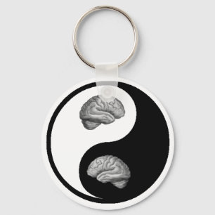 Llavero Cerebro de Yin/de Yang