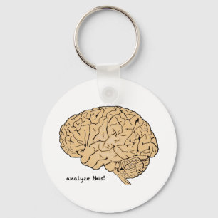 Llavero Cerebro Humano: ¡Analízalo!