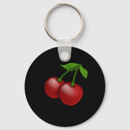 Llavero Cerezas retro lúcidas