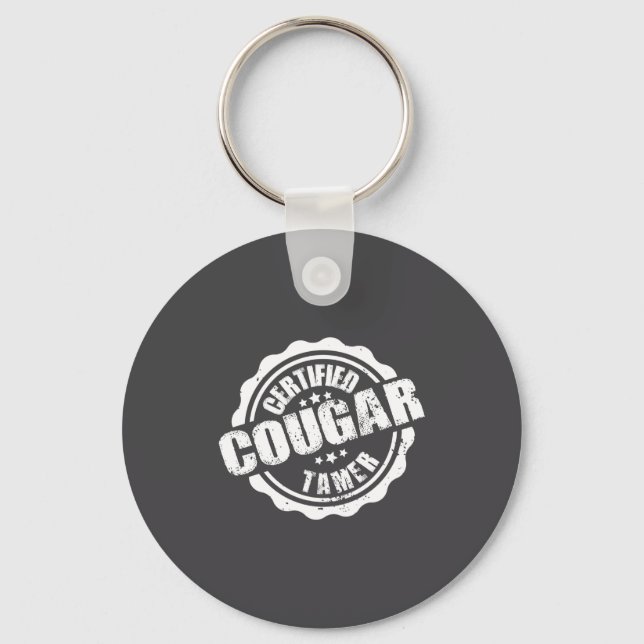 Llavero Certified Cougar Tamer Funny Mens Cougar Tamer  (Anverso)