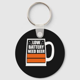Llavero Cerveza de baja necesidad de batería