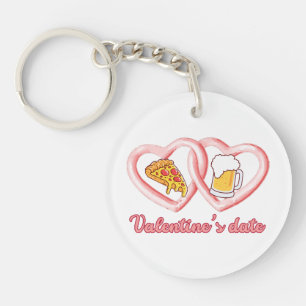 Llavero Cerveza de San Valentín