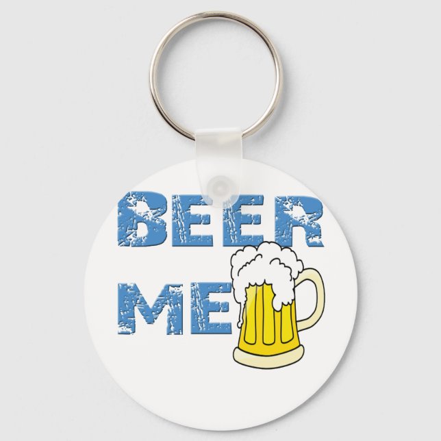 Llavero cerveza divertida (Anverso)