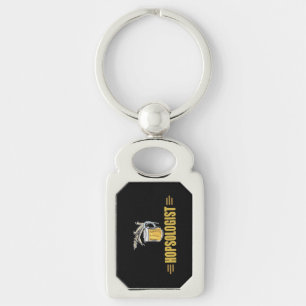 Llavero Cerveza Divertida Hopsólogo