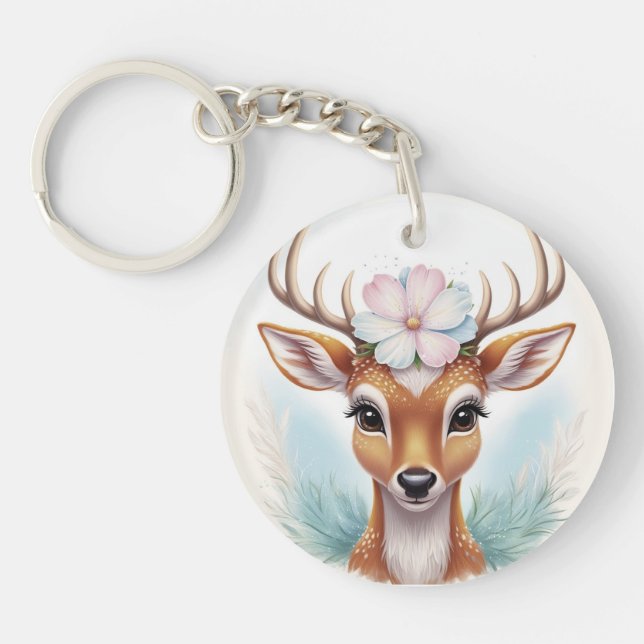 Llavero Cerveza encantadora e inspirada en la naturaleza c (Frente)