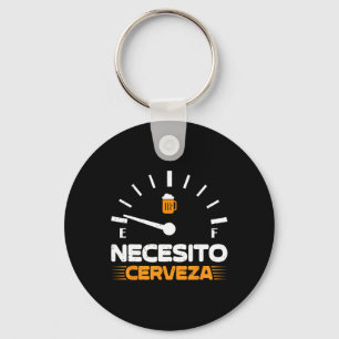 Llavero Cerveza Fiesta mexicana Hombres Necesito Cerveza C