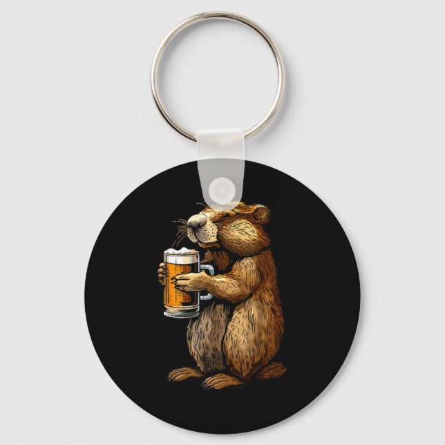 Llavero Cerveza Groundhog  (Anverso)