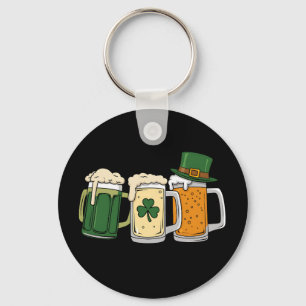 Llavero Cerveza Irlandesa Bandera de Irlanda Día de San Pa