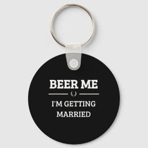 Llavero Cerveza para mí Me voy a casar Funny Groom Bachelo