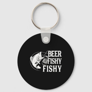 Llavero Cerveza Pescado Divertido Pescar Divertido