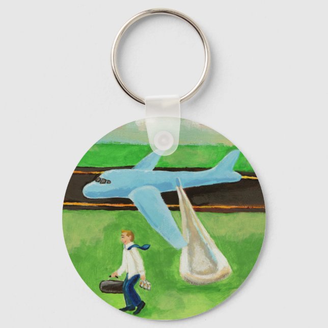 Llavero Cerveza, un gran deslizamiento y mi dignidad - aba (Anverso)