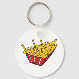 Llavero cesta de papas fritas