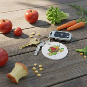 Llavero Cesta vegetal