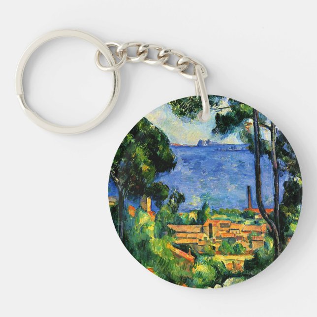 Llavero Cezanne - Vista del Estaque (Frente)