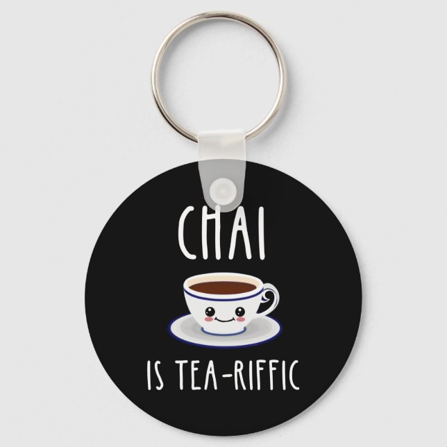 Llavero Chai Es El Tea-Riffic (Anverso)