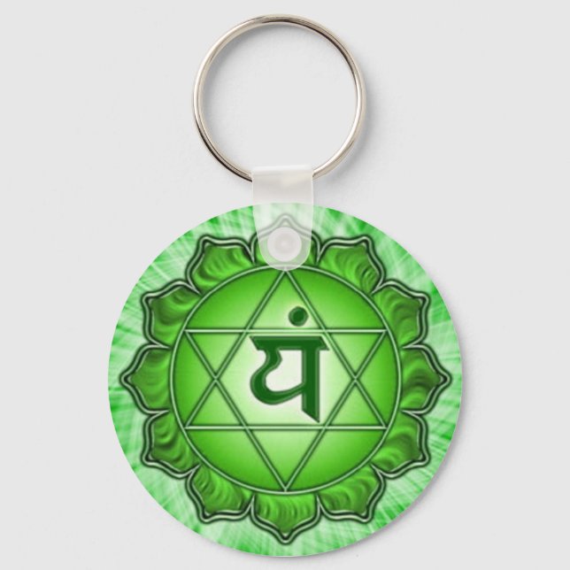 Llavero Chakra - Corazón - Keychain (Anverso)
