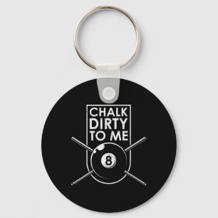 Llavero Chalk Dirty Para Mí I Pool Billiard Table