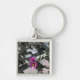 Llavero Challa Cactus en floración