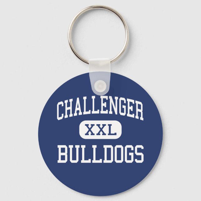 Llavero Challenger Bulldogs Middle Glendale Arizona (Anverso)