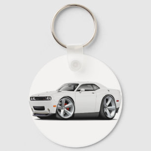 Llavero Challenger RT Auto Blanco 2009-11