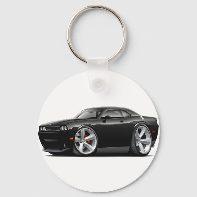 Llavero Challenger RT Auto Negro 2009-11 (Anverso)
