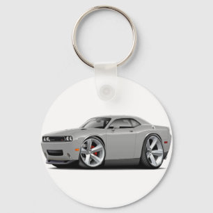 Llavero Challenger RT Coche Plateado 2009-11
