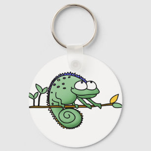 Llavero Chameleon Personalizado Lizard Cute