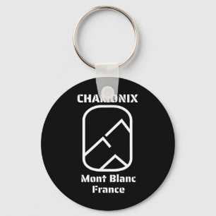 Llavero Chamonix Mont Blanc Francia Esquí Esquí de tabla s