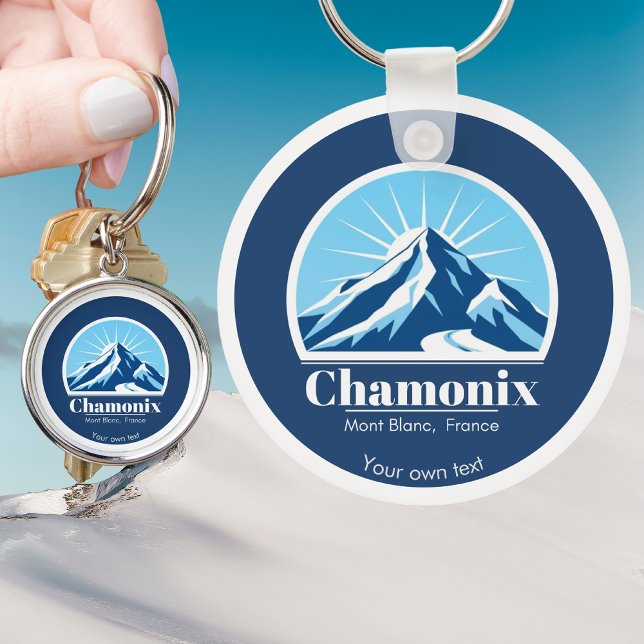 Llavero Chamonix Mont Blanc recuerdo de regalo de Francia (Subido por el creador)