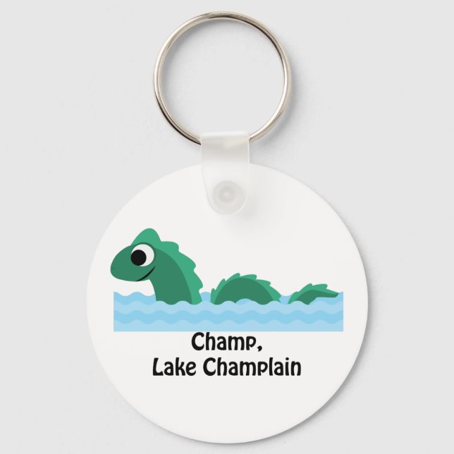 Llavero Champ, lago Champlain (Anverso)