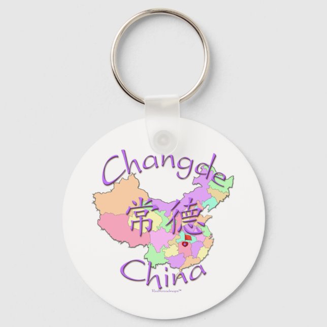 Llavero Changde China (Anverso)