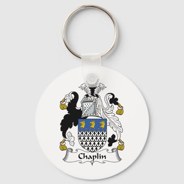 Llavero Chaplin Family Crest (Anverso)