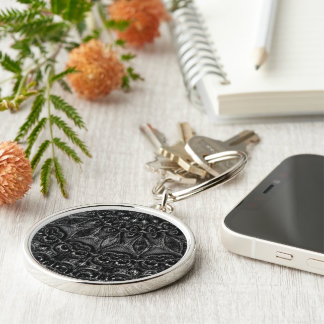 Llavero Charcarbón Mandala Keychain (Lado)