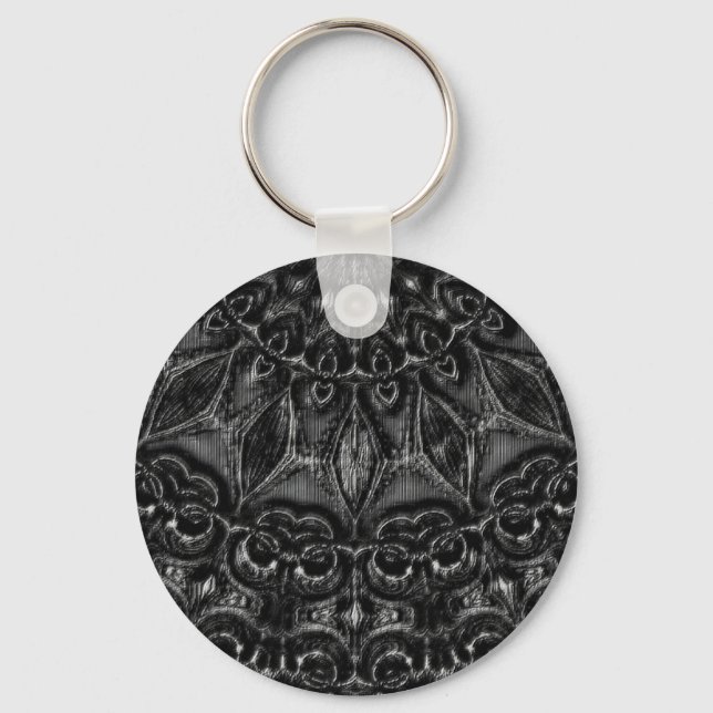Llavero Charcarbón Mandala Keychain (Anverso)