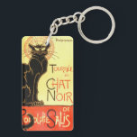 Llavero Charla noir, cartelera original del Le<br><div class="desc">La cartelera "charla de la original y del vintage del Le noir", el gato negro era un cabaret famoso en Montmartre en París, fundada en noviembre de 1881 por Rodolphe Salis, que era también responsable del semanario del mismo nombre. Una diversión, el gato negro de Goguette, encontrado en el cabaret....</div>